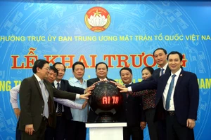 Mặt trận Tổ quốc Việt Nam ra mắt Trang thông tin điện tử mới 