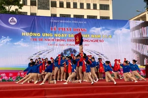 HS Lào Cai tham gia tích cực vào Ngày hội sách