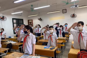 Học sinh phát triển toàn diện khi được học tập tại trường. 