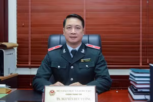 Chánh thanh tra Bộ GD&ĐT Nguyễn Đức Cường.