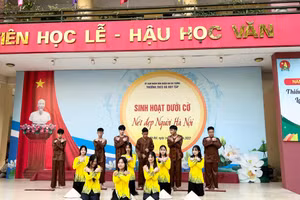 Giáo dục đạo đức học sinh cần nhiều giải pháp. 