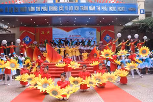 Ngôi trường mang tên anh hùng liệt sĩ Phan Đình Giót tròn 30 tuổi