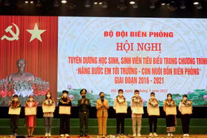Chương trình “Nâng bước em tới trường - Con nuôi đồn biên phòng” giai đoạn 2016 - 2021 thành công tốt đẹp. 