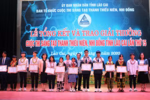 Tranh tài Sáng tạo thanh thiếu niên, nhi đồng lần thứ 15 tỉnh Lào Cai