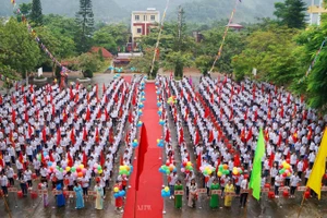 Học sinh Lào Cai sẽ khai giảng sáng 5/9. 