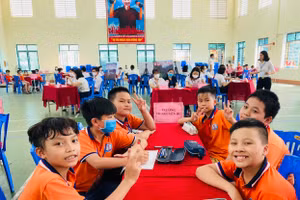 Sân chơi bổ ích cho học sinh thành phố Lào Cai.