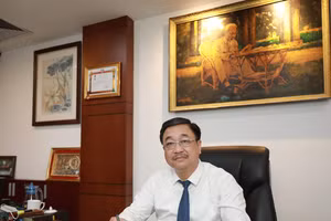 Ông Hoàng Lê Bách, Tổng Giám đốc Nhà xuất bản Giáo dục Việt Nam.