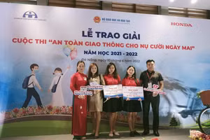 Đoàn Lào Cai đã đạt 1 giải nhất, 1 giải nhì tại cuộc thi “An toàn giao thông cho nụ cười ngày mai” năm học 2021- 2022.