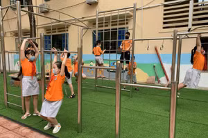 Học sinh 3 phường của thành phố Lào Cai trở lại học trực tiếp từ 9/11.