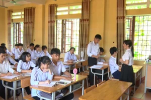 Công tác ôn thi tốt nghiệp THPT đang ở giai đoạn nước rút.