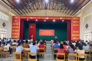 Hội nghị nhận được sự quan tâm của đông đảo lãnh đạo các nhà trường. 