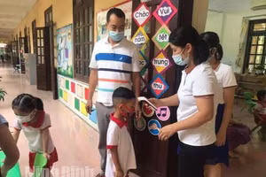 Học sinh MN tỉnh Ninh Bình bước vào năm học mới