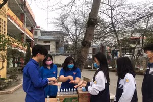 Các trường học đảm bảo điều kiện phòng, chống dịch Covid-19.