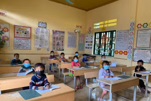 Nhiều trường học chưa nhận đủ SGK trước thềm năm học mới do ảnh hưởng của dịch Covid-19. (Ảnh minh họa)