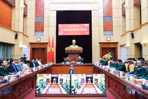 Bộ Tư lệnh BĐBP gặp mặt các cơ báo chí đầu xuân 2024.