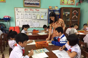 Đánh giá HS theo CTGDPT mới, GV có thể sử dụng nhiều phương pháp. Ảnh: Đức Trí