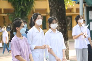 Đề thi Ngữ văn được học sinh đánh giá vừa sức. Ảnh: Tú Anh