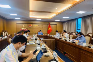 Cuộc họp trực tuyến tổng kết Đoàn hỗ trợ kỹ thuật của Ngân hàng Thế giới với Chương trình ETEP. 