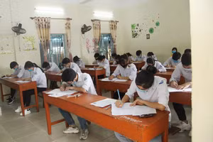 Trong điều kiện Covid-19 diễn biến phức tạp, công đoàn cơ sở sẽ có phương án kịp thời bảo vệ cho HS tham gia kỳ thi. 