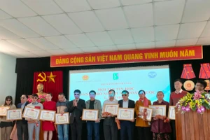 Thí sinh đạt giải trong cuộc thi