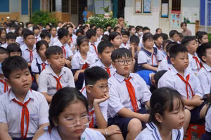 TP HCM đã ban hành kế hoạch đến năm 2025 hoàn thành đầu tư xây dựng 4.500 phòng học. Ảnh minh họa: INT