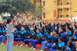 Một buổi sinh hoạt tại Trường Giáo dưỡng số 2. Ảnh tư liệu