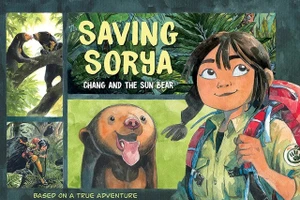 Tác phẩm “Saving Sorya: Chang and the Sun Bear” (phiên bản tiếng Anh của “Chang hoang dã - Gấu” do NXB Pan Macmillan phát hành). Ảnh minh họa: ITN.