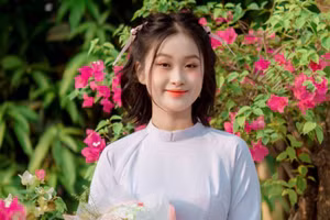 Nữ sinh Thiên Kim. Ảnh: NVCC