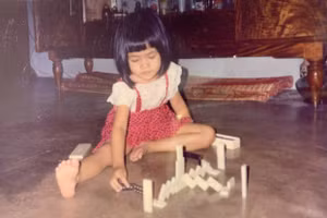 Bé Ngọc Trâm. Ảnh: NVCC