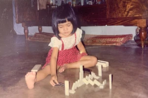 Bé Ngọc Trâm. Ảnh: NVCC