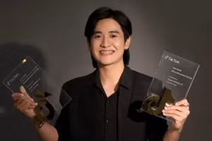 Lê Nhật Quan - nhà sáng tạo nội dung số nhận được nhiều yêu mến qua tuyến nội dung “Ăn gì khó - Có Quan lo”.