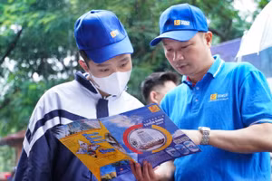 Trường ĐH Công nghiệp Hà Nội tư vấn tuyển sinh tại Thanh Hóa. Ảnh: Website nhà trường