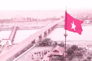 Cầu Hiền Lương nối đôi bờ Bến Hải. Ảnh: ITN