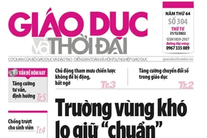 Tin tức báo in 21/12: Chống trượt cho sinh viên