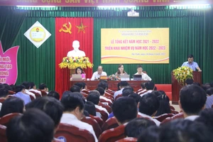 Lễ tổng kết năm học 2021-2022, triển khai nhiệm vụ năm học 2022-2023 của ngành Giáo dục Hà Tĩnh.