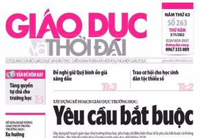 Tin tức báo in 3/11: Không thể thiếu kế hoạch giáo dục trường học