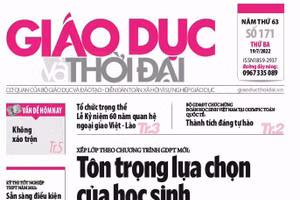 Tin tức báo in số 171, ra ngày hôm nay 19/7/2022