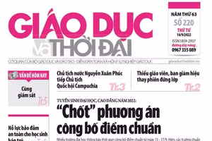 Tin tức đặc biệt báo in 14/9: Các trường đại học 'chốt' lịch công bố điểm chuẩn
