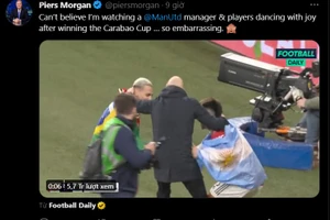 Bài đăng của Piers Morgan trên trang cá nhân.