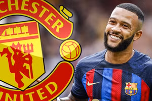 Memphis Depay đang muốn 'nối lại tình xưa' với Man United.