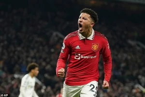 Màn trở lại chưa trọn vẹn của Jadon Sancho.