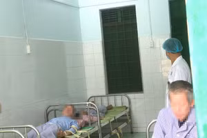 Bệnh nhân rối loạn tâm thần do lạm dụng chất được điều trị tại Bệnh viện Tâm thần Hà Nội.