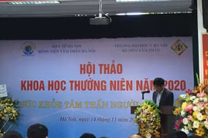 Hội thảo khoa học thường niên 2020 với chủ đề "Sức khoẻ tâm thần người cao tuổi".