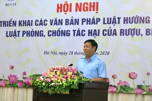 Thứ trưởng Đỗ Xuân Tuyên tại Hội nghị. 