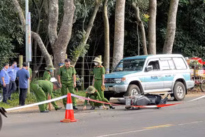 Hiện trường vụ án.