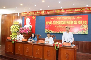 Quang cảnh buổi họp mặt.