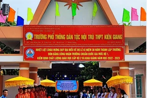 Trường Phổ thông DTNT THPT Kiên Giang.