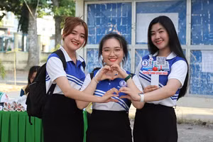 Sinh viên Trường Đại học Đồng Tháp.