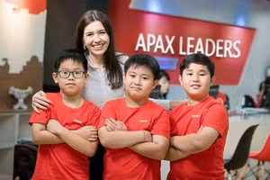 Học viên theo học tại Apax Leaders.