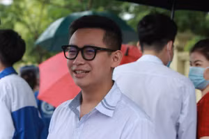 Thí sinh Bắc Ninh tự tin bước vào môn thi Ngữ văn.